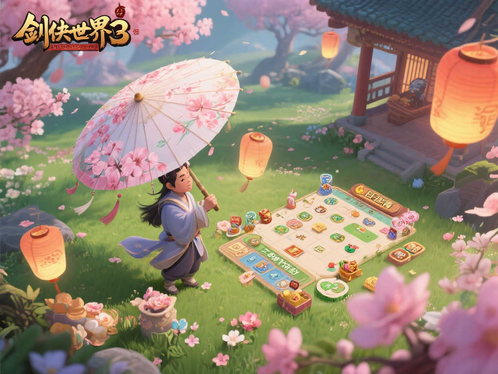 春日江湖慢时光,《剑侠世界3》半日悠闲指南! 春日江湖慢时光,《剑侠世界3》半日悠闲指南!